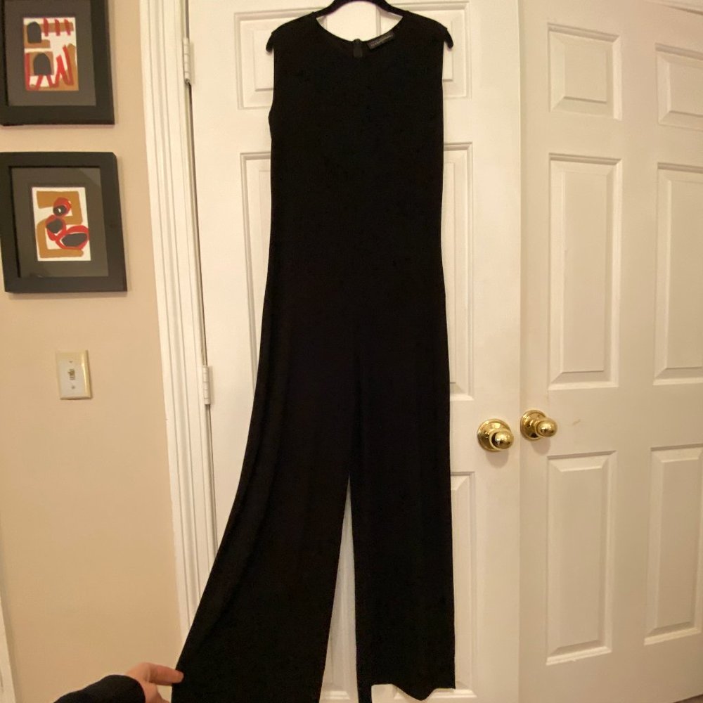 Norma Kamali Black Jumpsuit